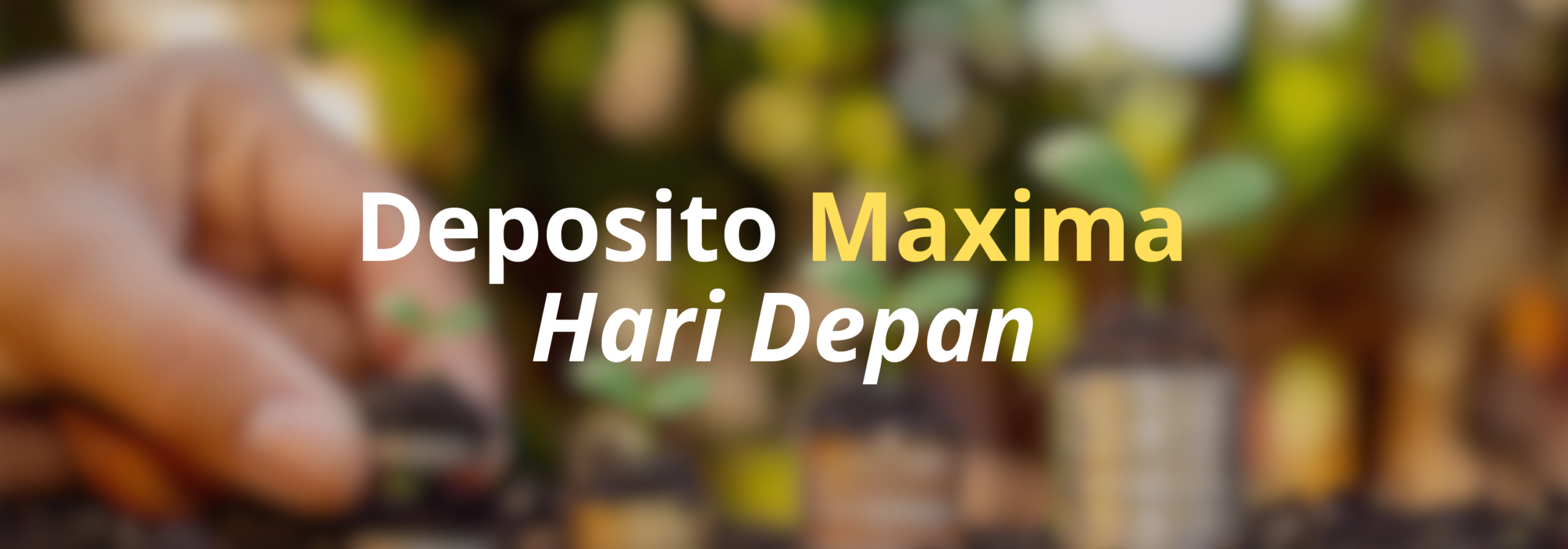 Deposito Berjangka Hari Depan